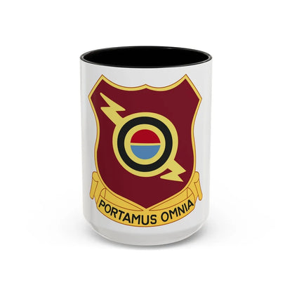 23 Transportation Battalion (U.S. Army) Accent Coffee Mug-15oz-Black-Go Mug Yourself