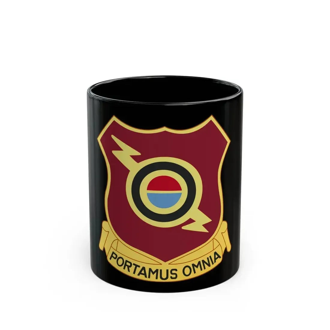 23 Transportation Battalion (U.S. Army) Black Coffee Mug 11oz - Go Mug Yourself