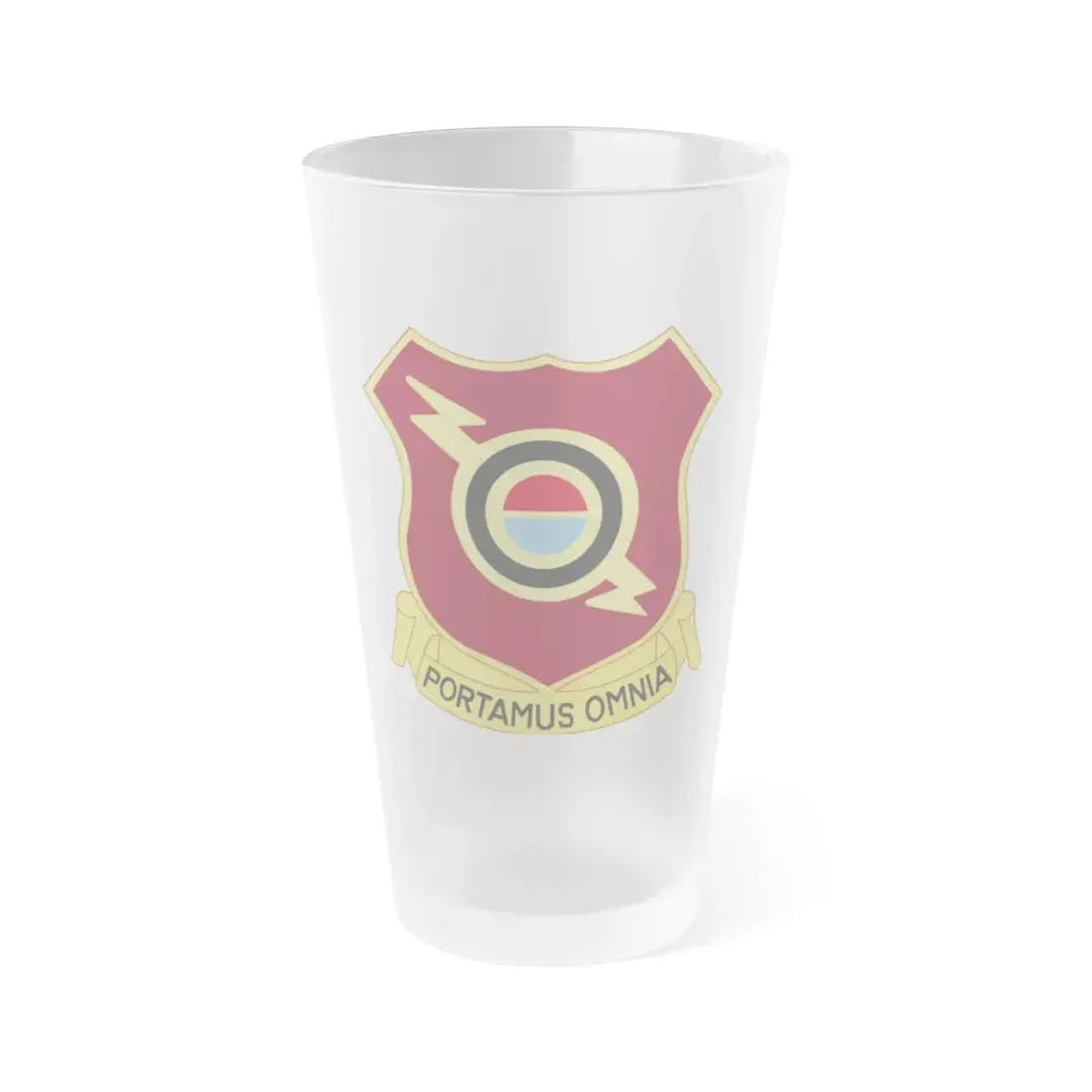 23 Transportation Battalion (U.S. Army) Frosted Pint Glass 16oz Default Title - Go Mug Yourself