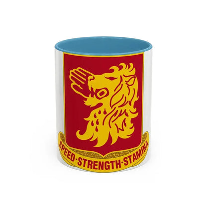 230 Aviation Regiment (U.S. Army) Accent Coffee Mug 11oz Light Blue - Go Mug Yourself