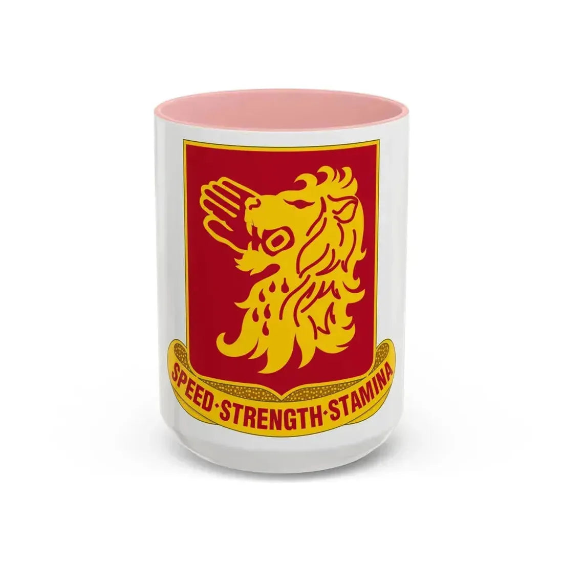 230 Aviation Regiment (U.S. Army) Accent Coffee Mug 15oz Pink - Go Mug Yourself