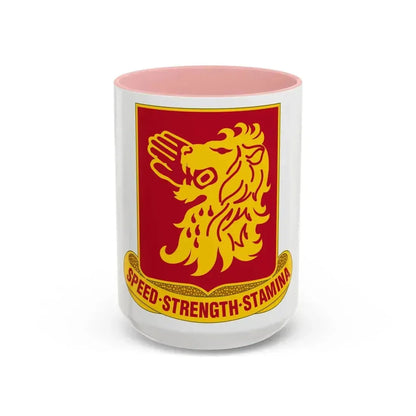 230 Aviation Regiment (U.S. Army) Accent Coffee Mug 15oz Pink - Go Mug Yourself