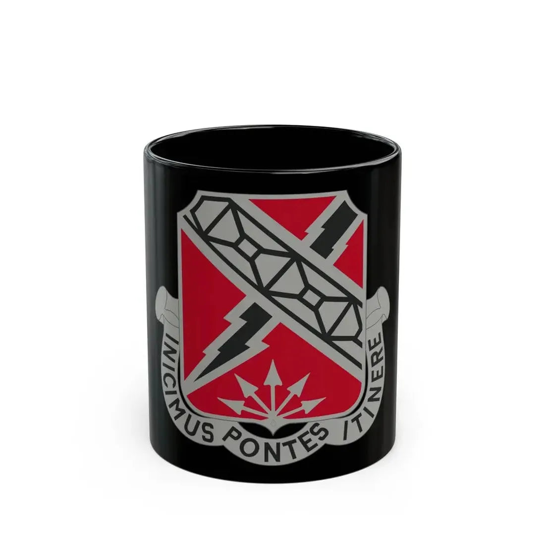 230 Engineer Battalion (U.S. Army) Black Coffee Mug - Go Mug Yourself