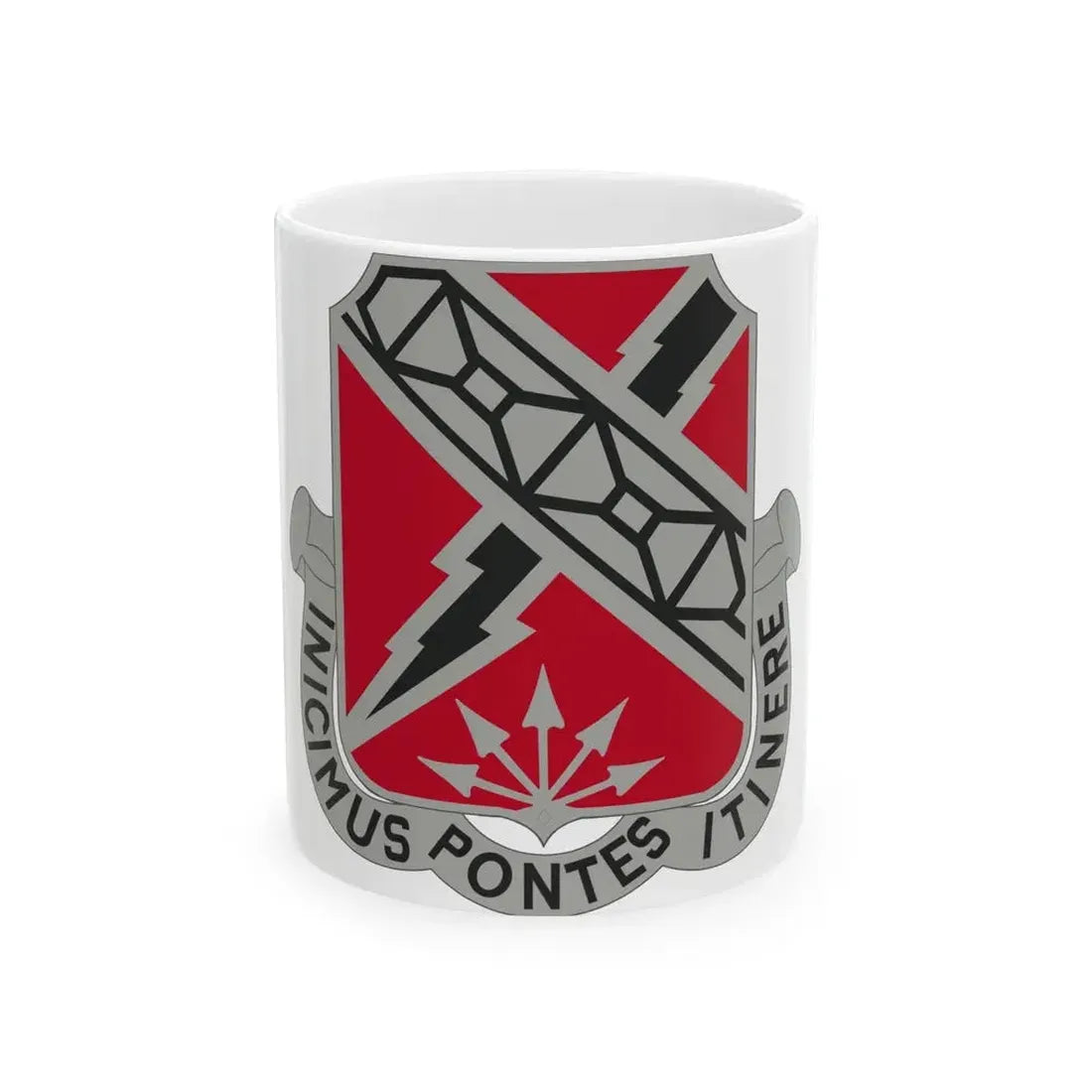 230 Engineer Battalion (U.S. Army) White Coffee Mug 11oz - Go Mug Yourself