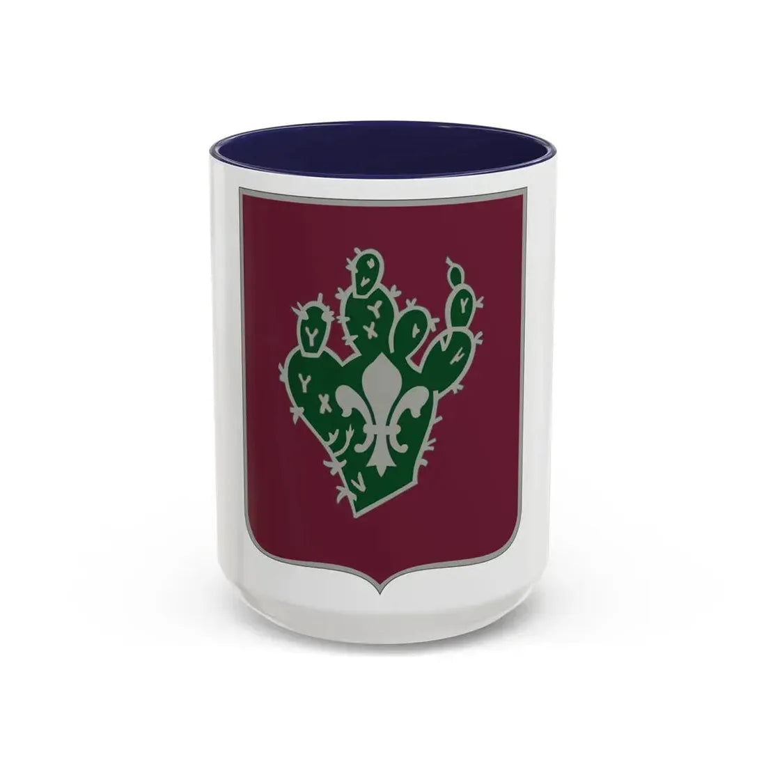 230 Medical Battalion (U.S. Army) Accent Coffee Mug 15oz Navy - Go Mug Yourself