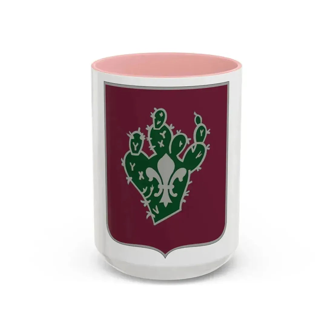 230 Medical Battalion (U.S. Army) Accent Coffee Mug 15oz Pink - Go Mug Yourself