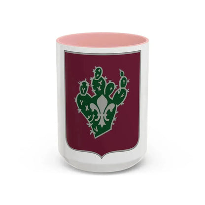 230 Medical Battalion (U.S. Army) Accent Coffee Mug 15oz Pink - Go Mug Yourself