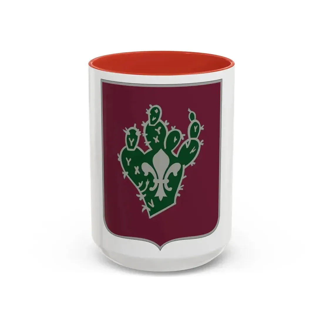 230 Medical Battalion (U.S. Army) Accent Coffee Mug 15oz Red - Go Mug Yourself