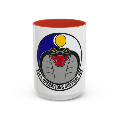 54th Operations Support Squadron (U.S. Air Force) Accent Coffee Mug