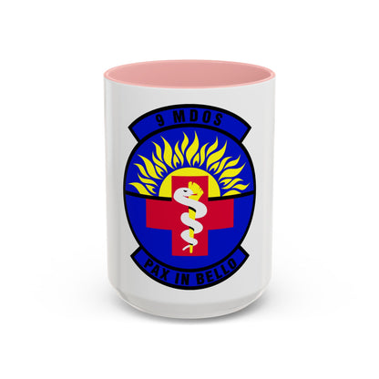9th Medical Operations Squadron (U.S. Air Force) Accent Coffee Mug