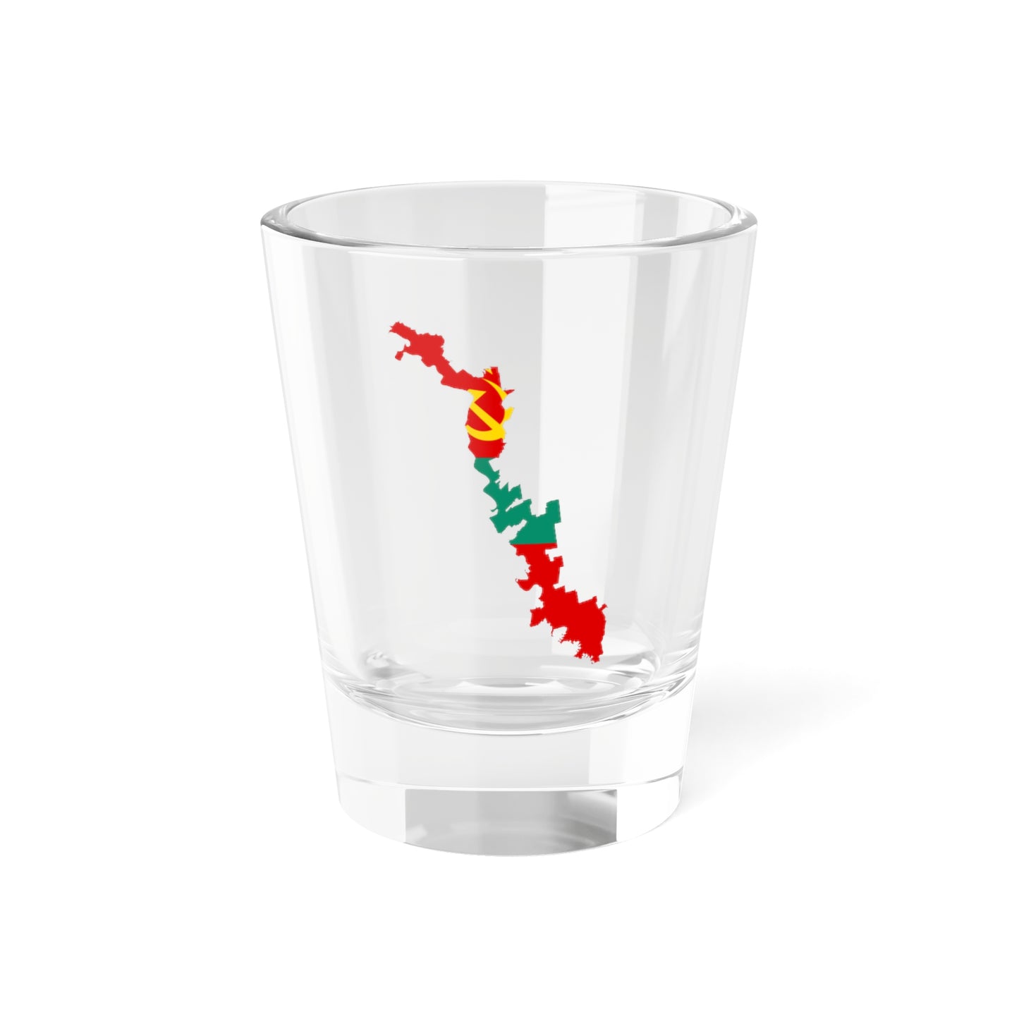 Transnistria-Flagmap (Moldova) Shot Glass 1.5oz