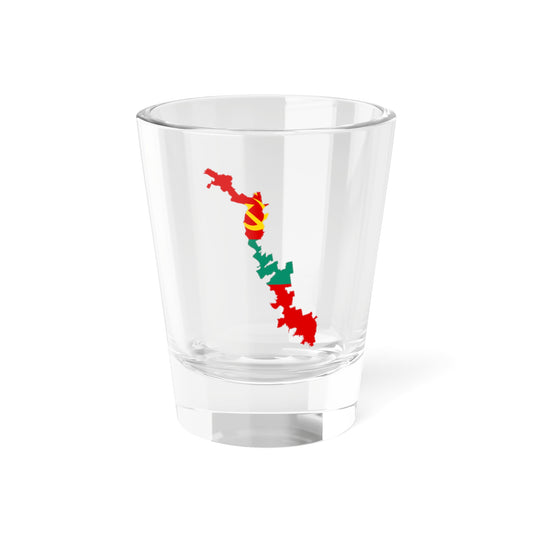 Transnistria-Flagmap (Moldova) Shot Glass 1.5oz