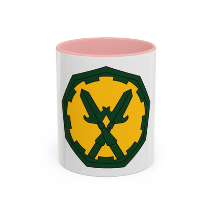 290 Military Police Brigade 2 (U.S. Army) Accent Coffee Mug