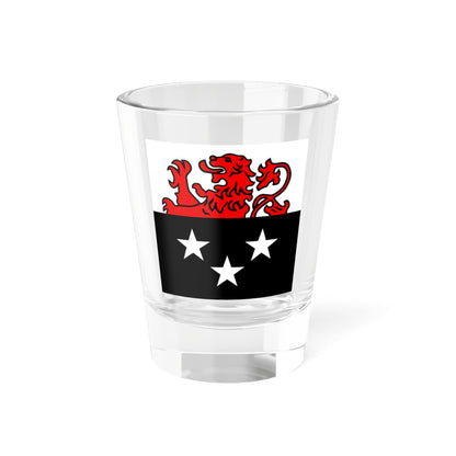 CHE Le Grand-Saconnex Flag (Switzerland) Shot Glass 1.5oz