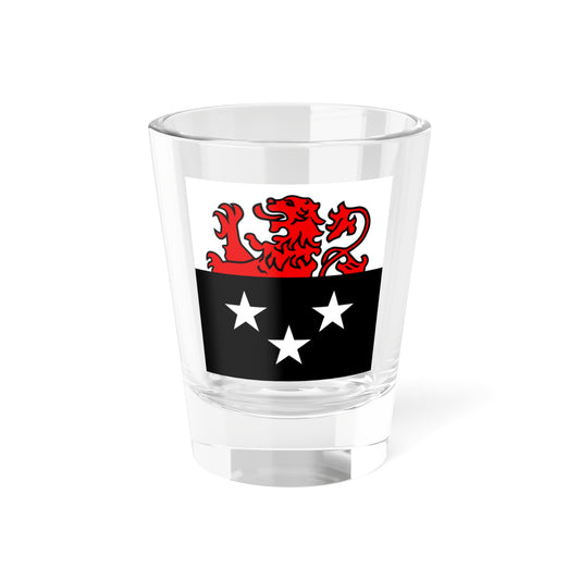 CHE Le Grand-Saconnex Flag (Switzerland) Shot Glass 1.5oz