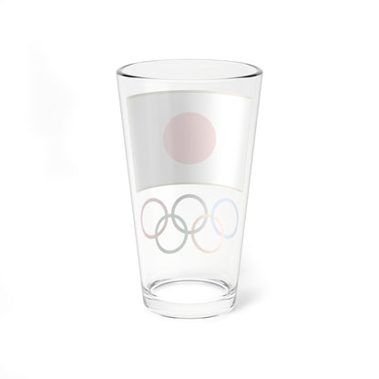 Japanese Olympic Committee 2021 (Japan) Pint Glass 16oz