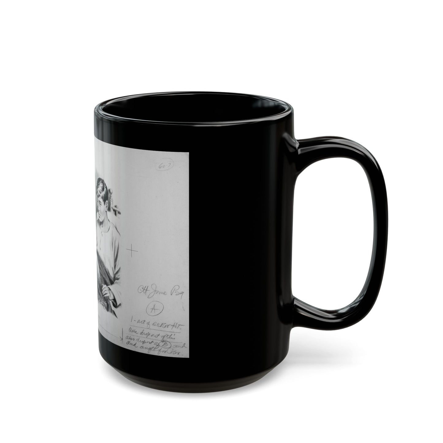 Christian Herald Magazine 4 (Christian Herald Publ., c. 1940s) - Black Coffee Mug-Go Mug Yourself