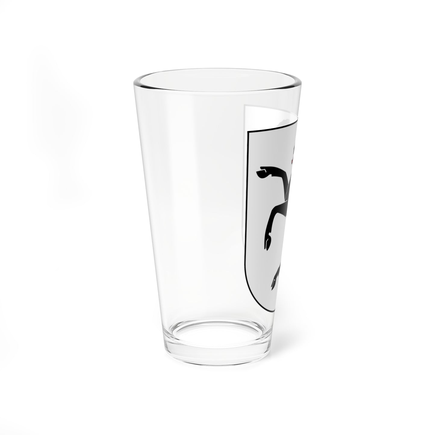 Daegerlen-blazon (Switzerland) (Coat of Arms) Pint Glass 16oz