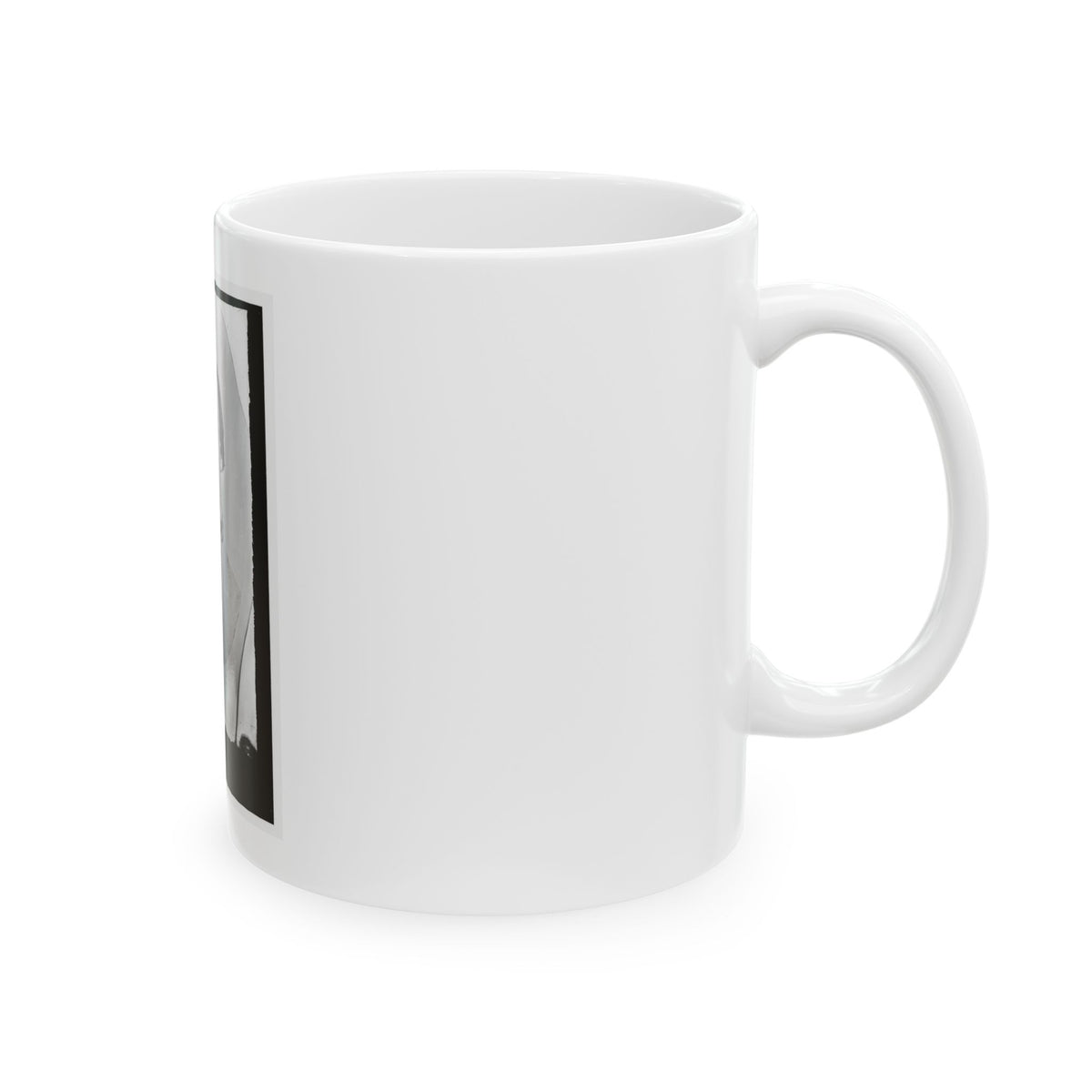 Unidentified Man In Uniform (U.S. Civil War) White Coffee Mug