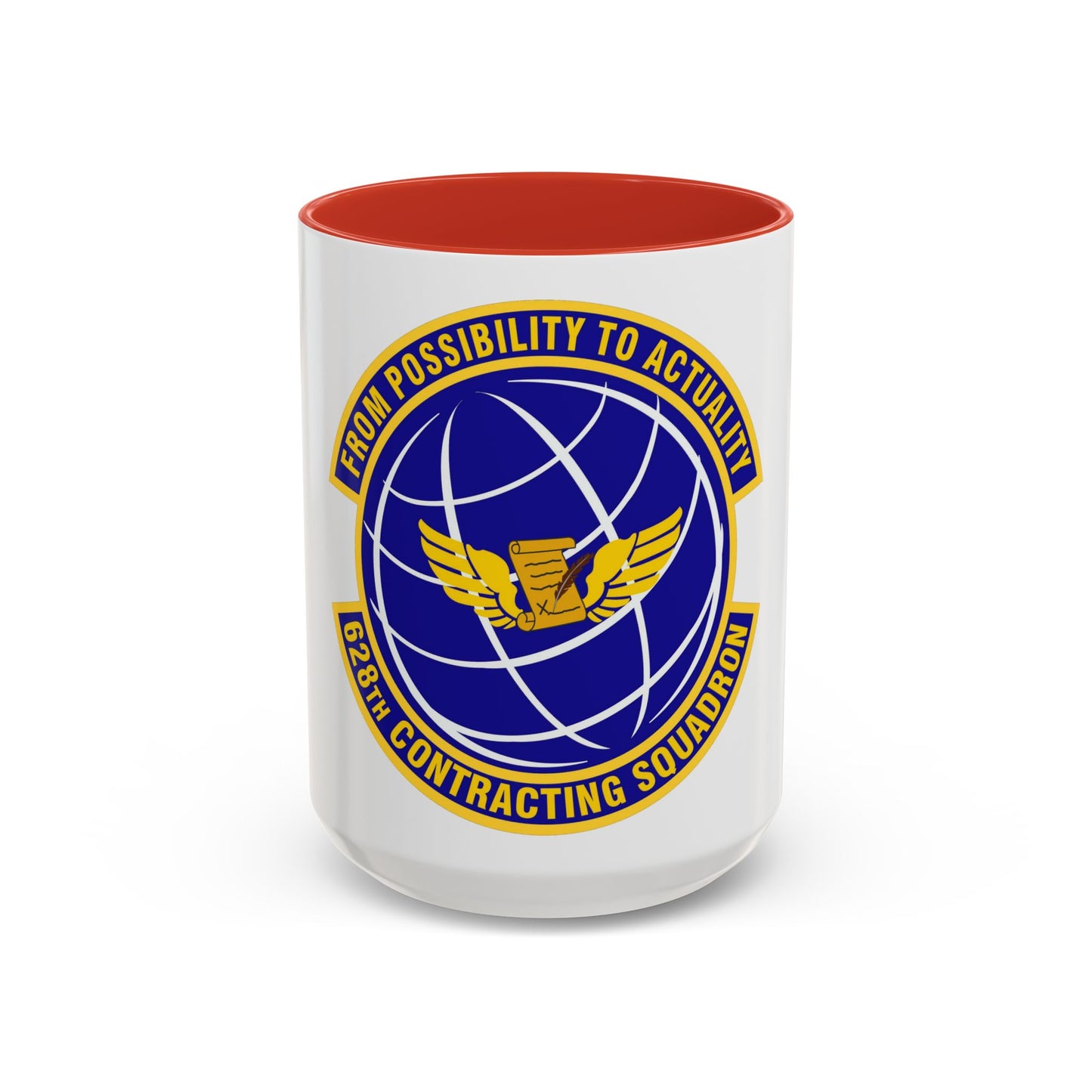 628th Contracting Squadron (U.S. Air Force) Accent Coffee Mug