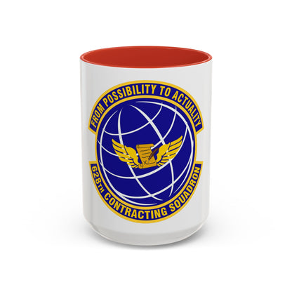 628th Contracting Squadron (U.S. Air Force) Accent Coffee Mug