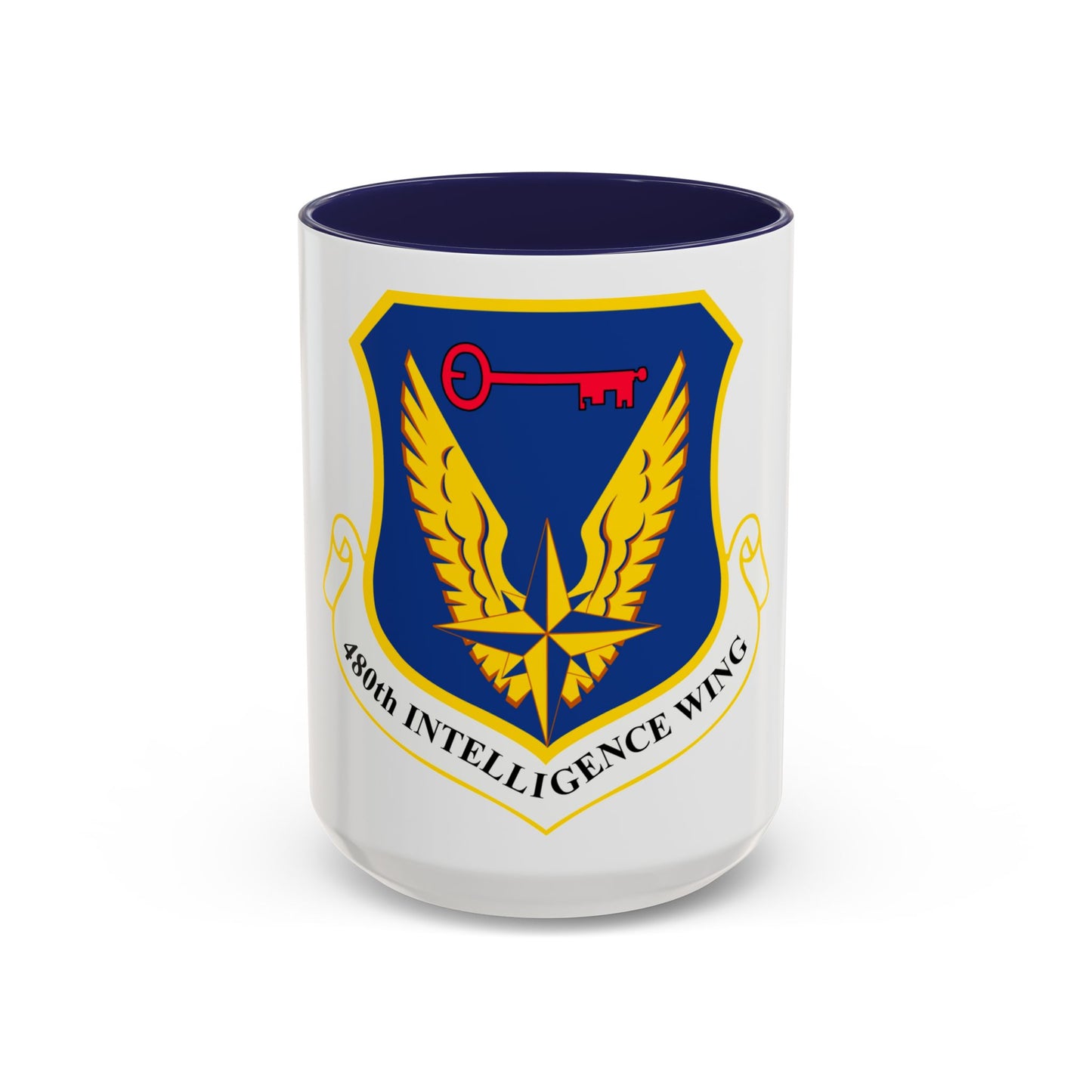 480th Intelligence Wing (U.S. Air Force) Accent Coffee Mug