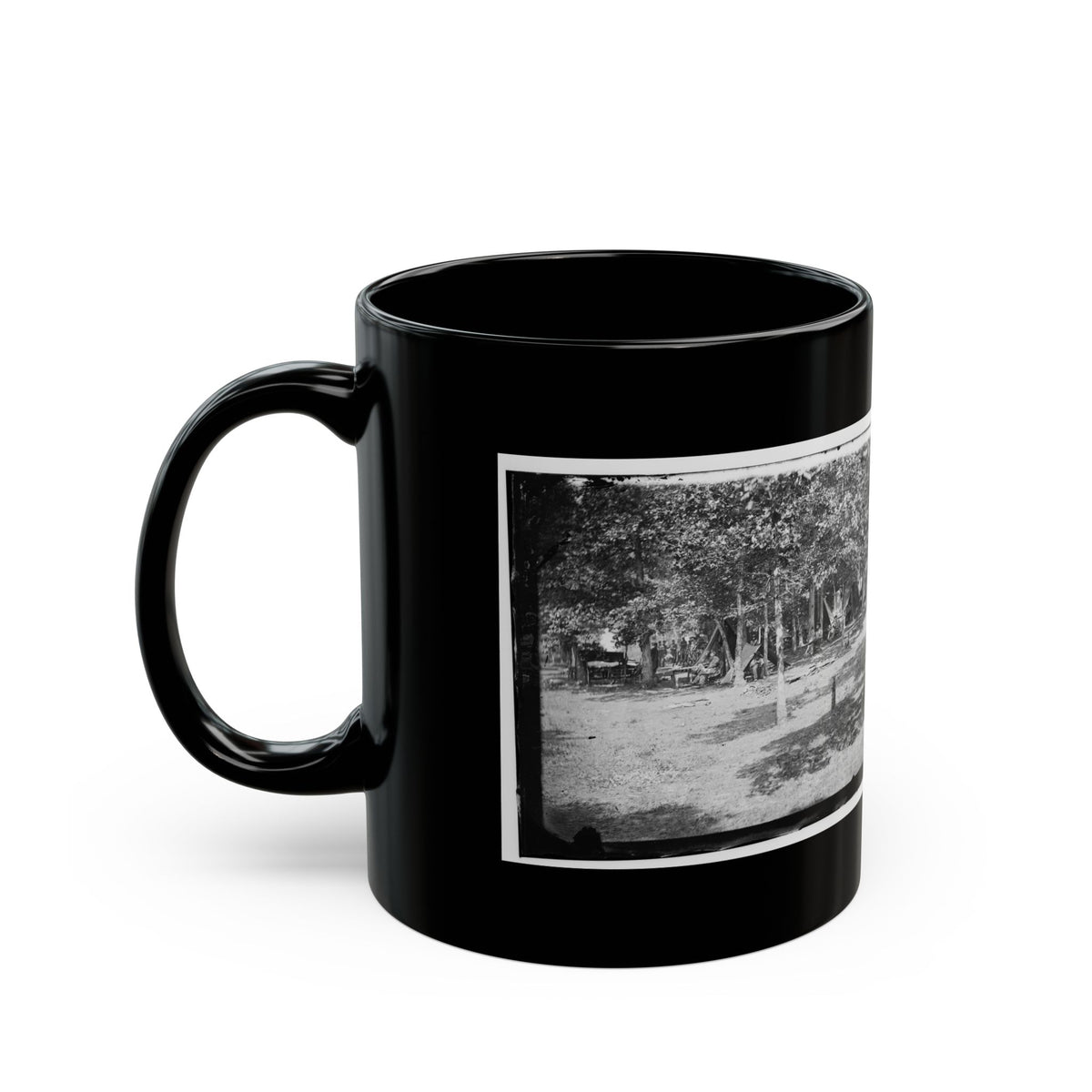 Bealeton, Virginia. View Of Camp Of 93d New York Volunteers (U.S. Civil War) Black Coffee Mug