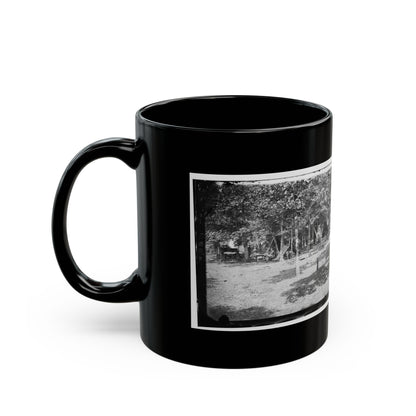 Bealeton, Virginia. View Of Camp Of 93d New York Volunteers (U.S. Civil War) Black Coffee Mug