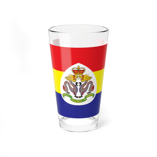 RHKR camp flag (China) Pint Glass 16oz