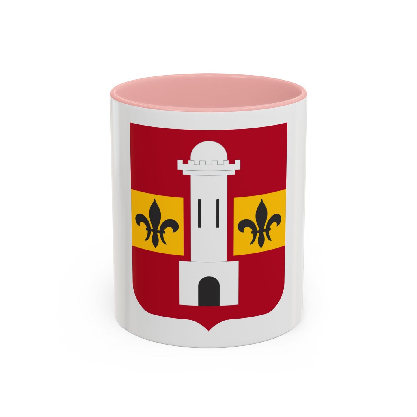 740th Antiaircraft Artillery Gun Battalion v2 (U.S. Army) Accent Coffee Mug