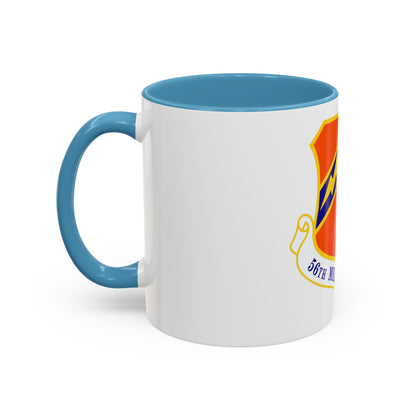 56th Medical Group (U.S. Air Force) Accent Coffee Mug