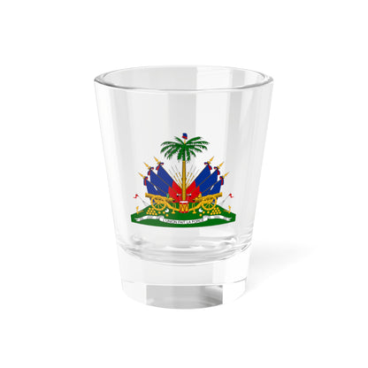 Coat of arms of Haiti - Shot Glass 1.5oz