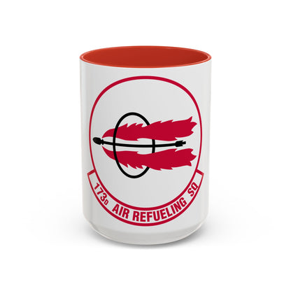 173 Air Refueling Squadron (U.S. Air Force) Accent Coffee Mug