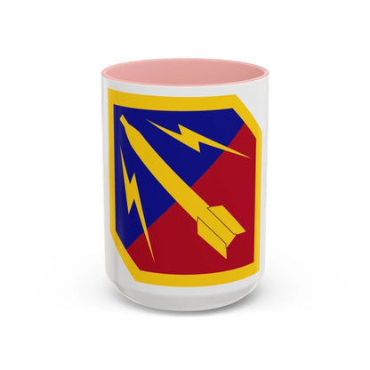 Ordnance Missile Command (U.S. Army) Accent Coffee Mug-15oz-Pink-Go Mug Yourself