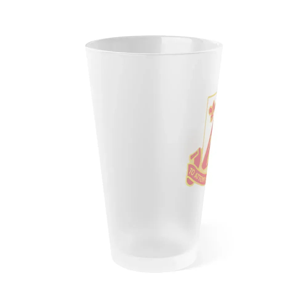 231 Engineer Combat Battalion (U.S. Army) Frosted Pint Glass 16oz - Go Mug Yourself