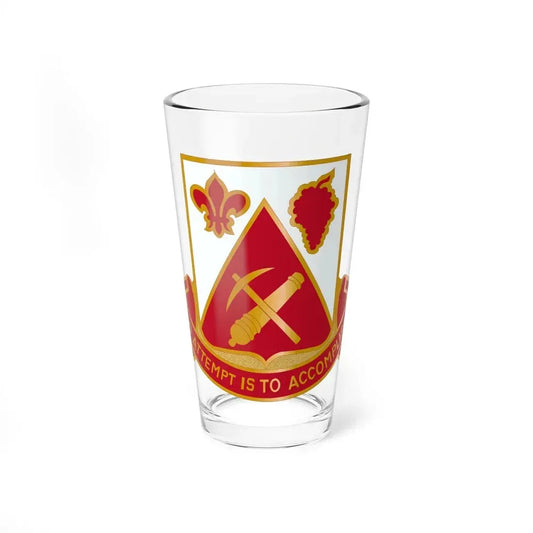 231 Engineer Combat Battalion (U.S. Army) Pint Glass 16oz 16oz - Go Mug Yourself