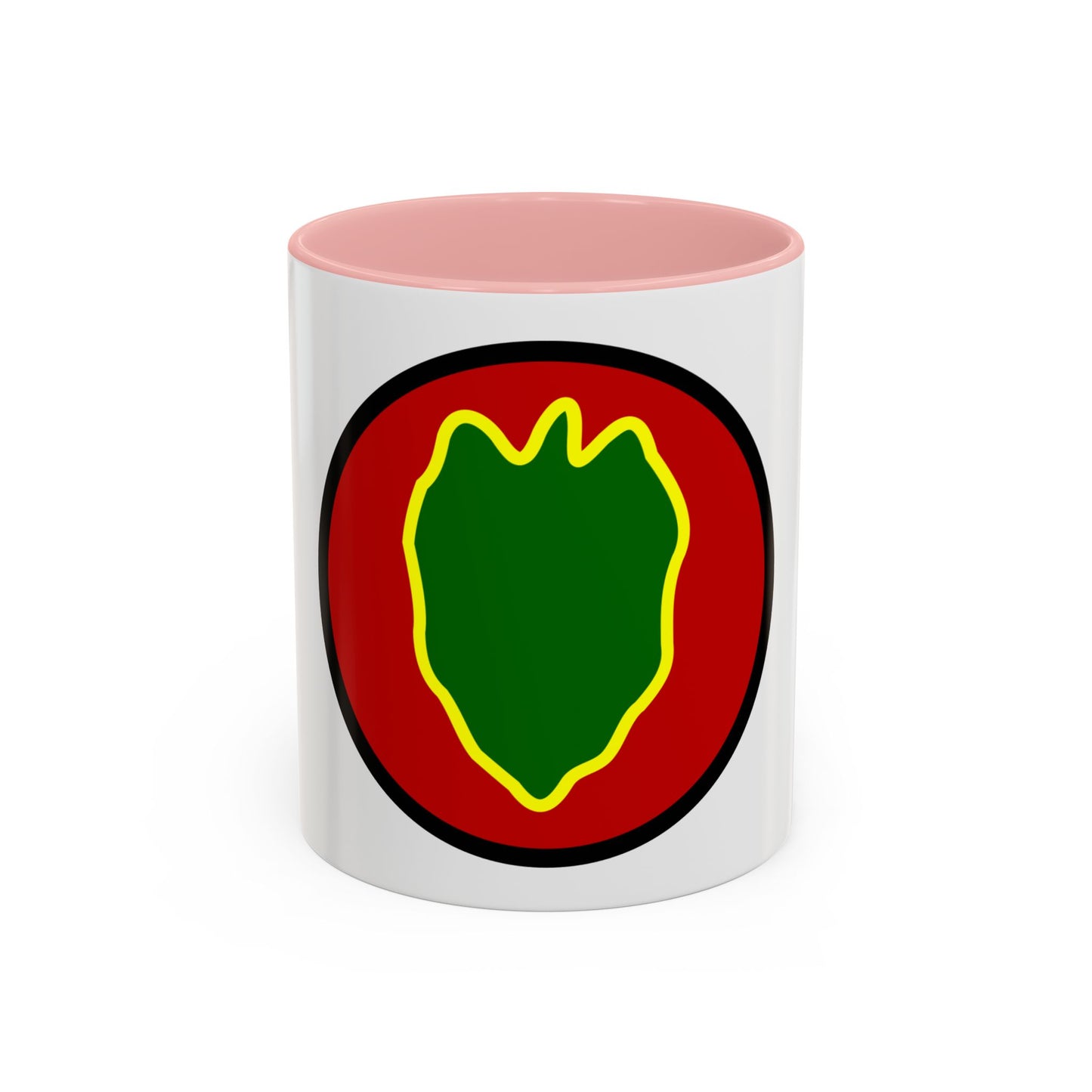 24 Infantry Division SSI (U.S. Army) Accent Coffee Mug