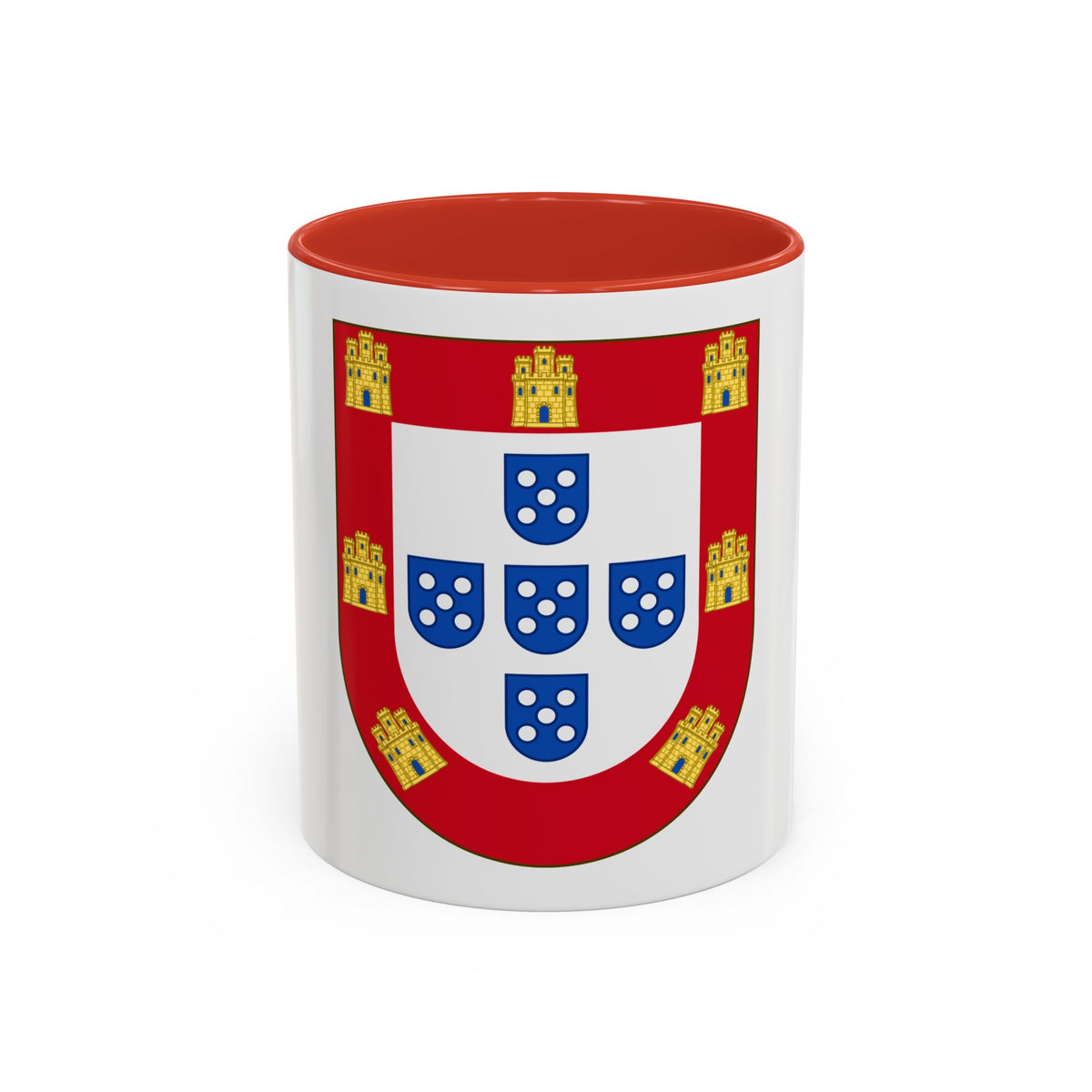 Royal Arms of Portugal - Accent Coffee Mug