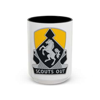 153 Cavalry Regiment (U.S. Army) Accent Coffee Mug