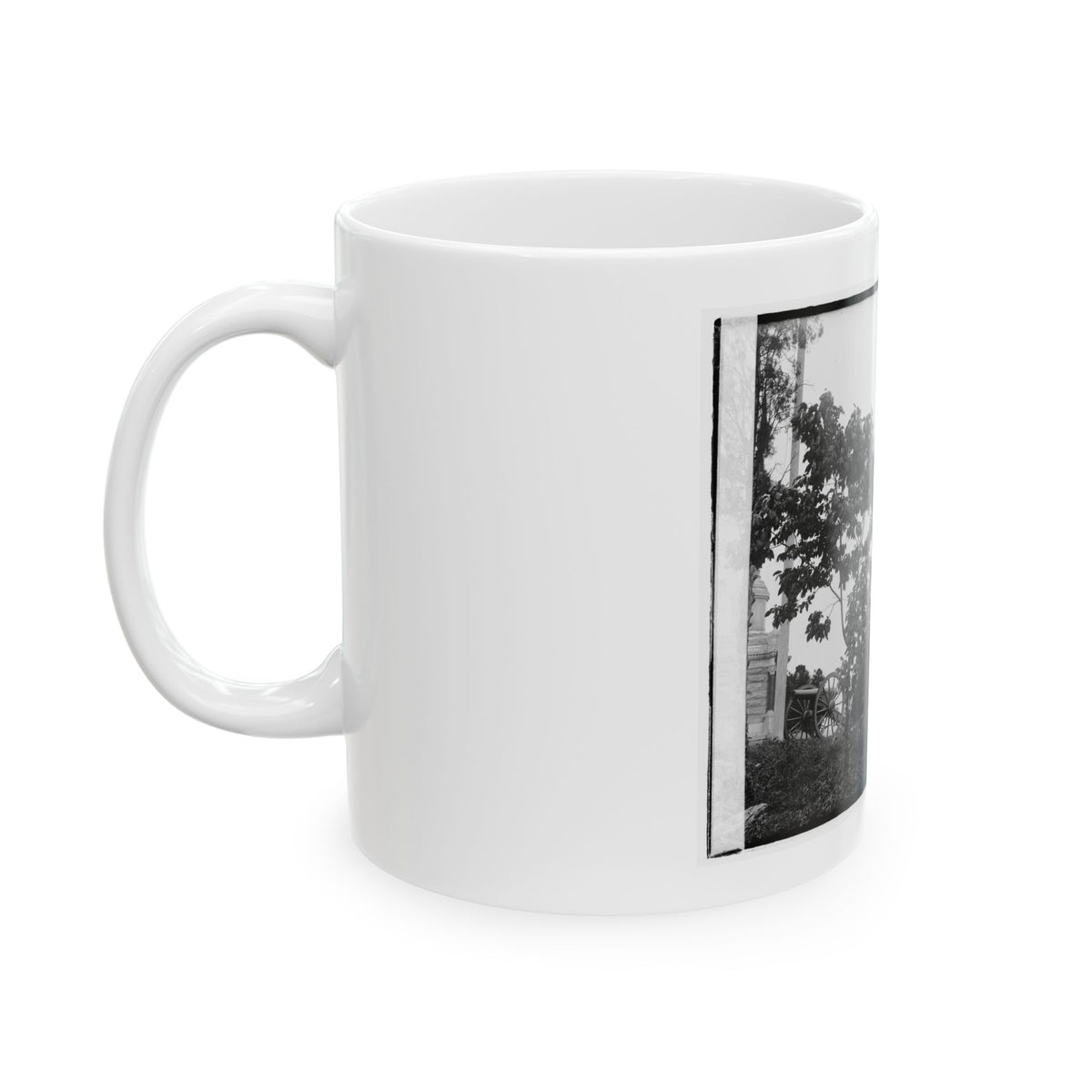 3rd Maryland Infantry, U.S.A. & Latrobe's Battery, C.S.A. Monument, Chattanooga, Tennessee (U.S. Civil War) White Coffee Mug