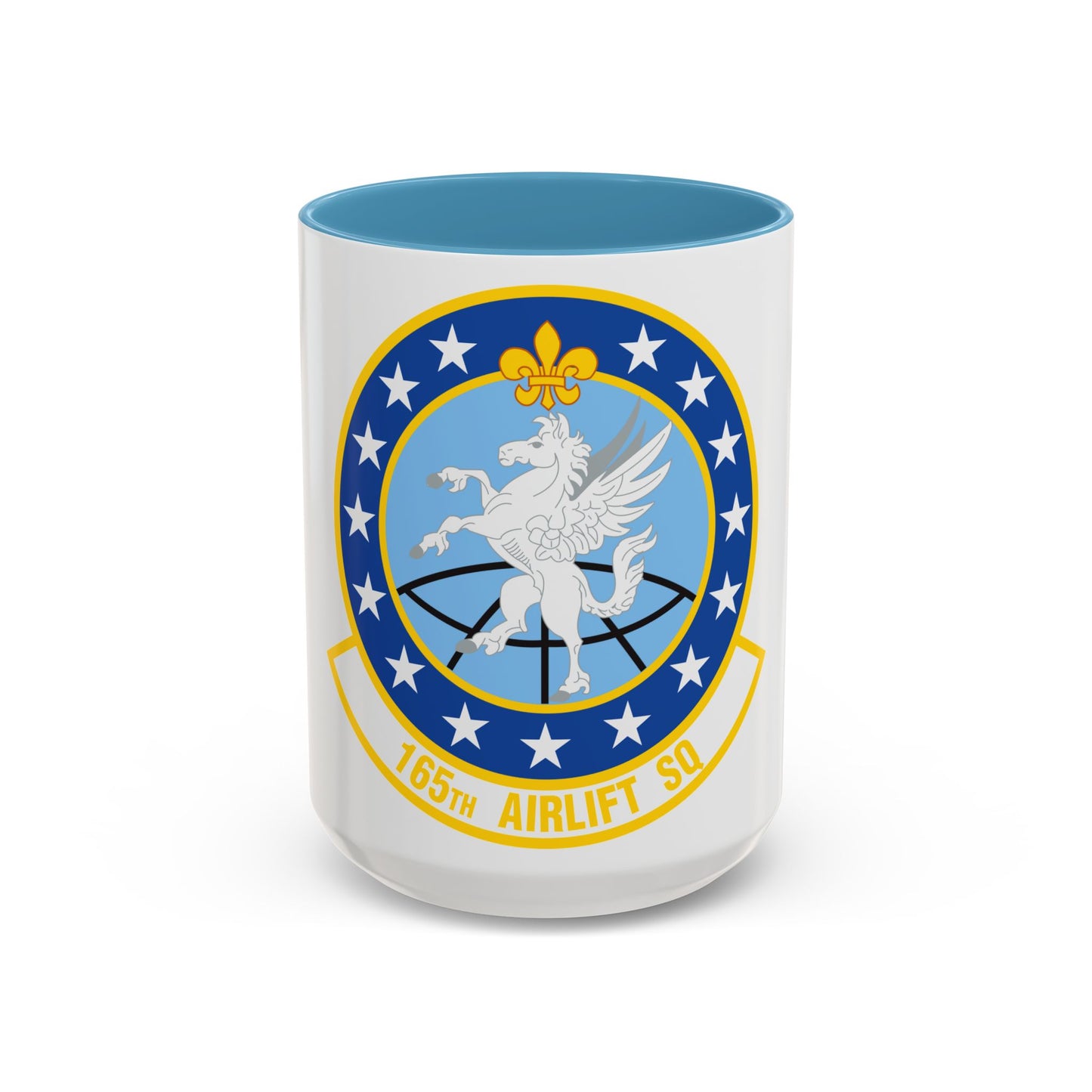 Tasse à café décorative du 165e Escadron de transport aérien (US Air Force)