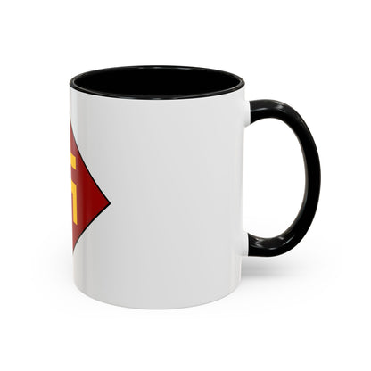 Patch of the 45th Infantry Division 19241939 (U.S. Army) Accent Coffee Mug
