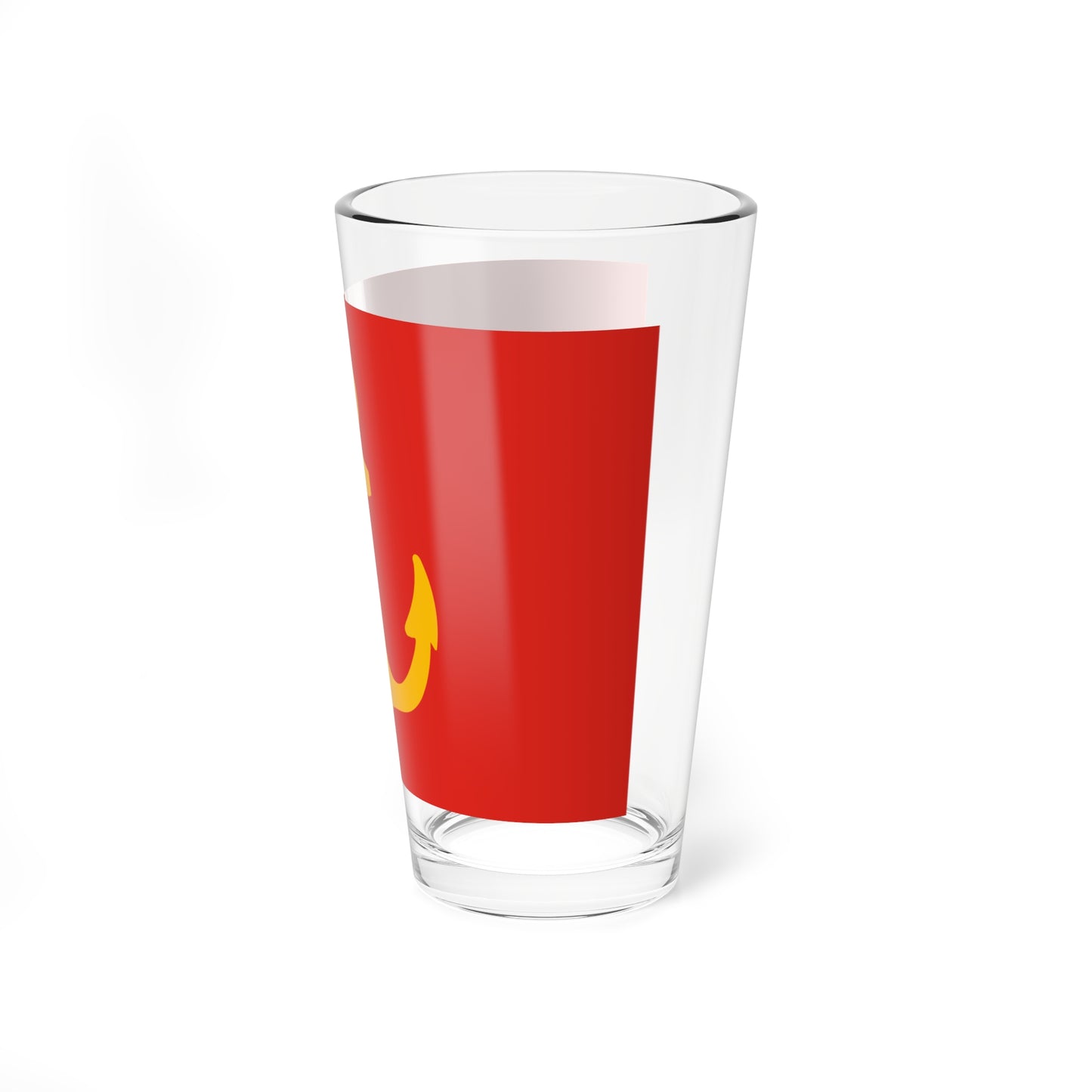 Flag of Ujpest 1941 (Hungary) Pint Glass 16oz