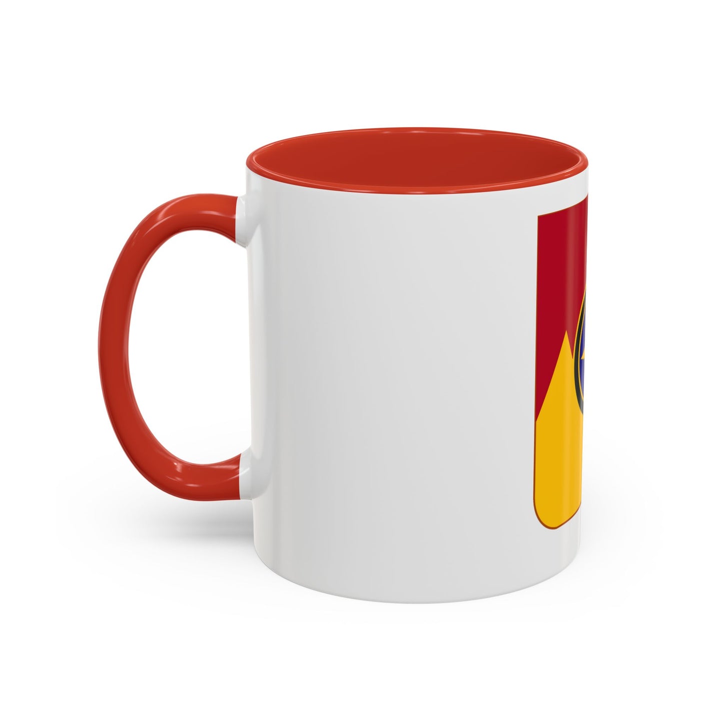 607th Armored Field Artillery Battalion v2 (U.S. Army) Accent Coffee Mug
