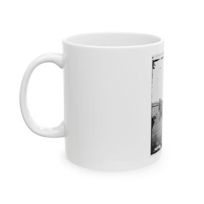 A Parrott Gun (Trained On Sumter ) (U.S. Civil War) White Coffee Mug