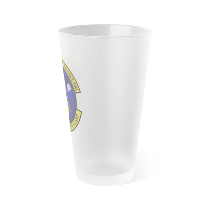 231st Civil Engineer Flight (U.S. Air Force) Frosted Pint Glass 16oz-Go Mug Yourself