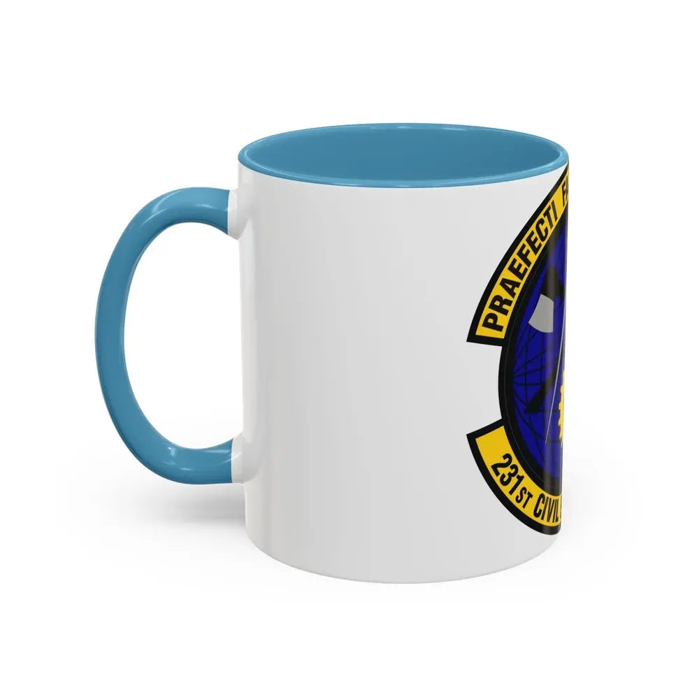 231st Civil Engineer Flight (U.S. Air Force) Accent Coffee Mug - Go Mug Yourself