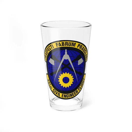 231st Civil Engineer Flight (U.S. Air Force) Pint Glass 16oz 16oz - Go Mug Yourself