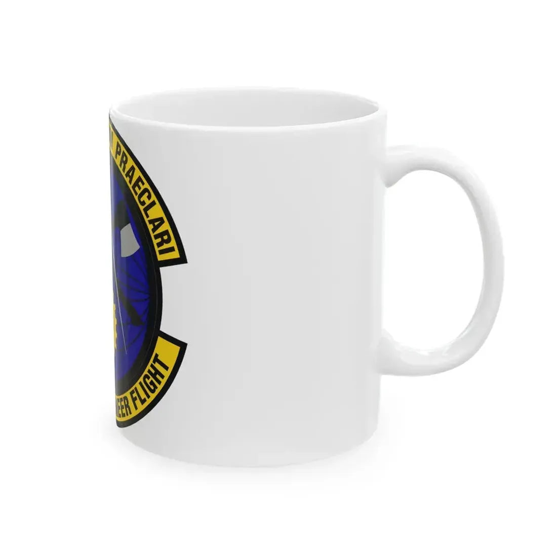 231st Civil Engineer Flight (U.S. Air Force) White Coffee Mug - Go Mug Yourself