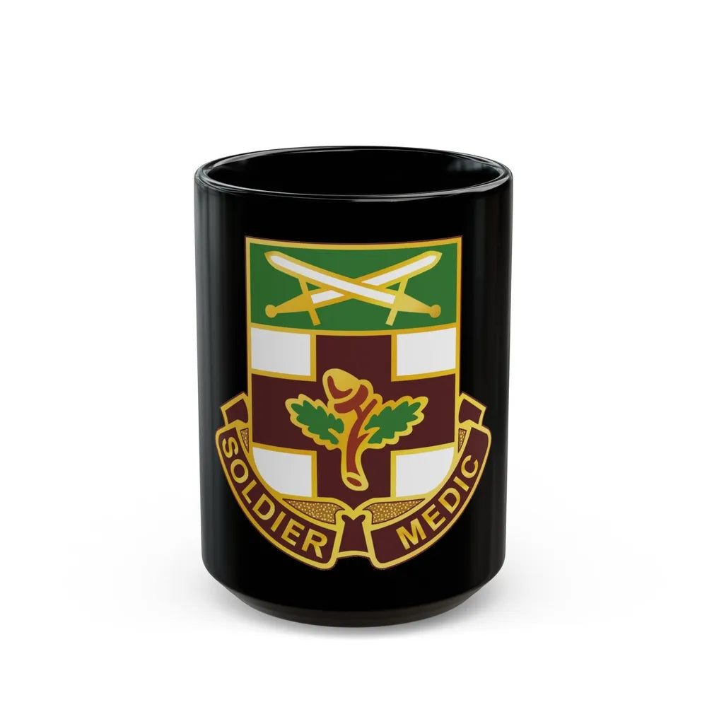 232 Medical Battalion (U.S. Army) Black Coffee Mug-15oz-Go Mug Yourself